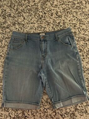 Levi's Light Blue Denim Bermuda Shorts